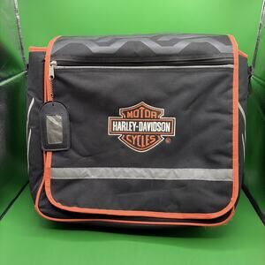 Harley Davidson Large Bag Backpack Rare Vintage